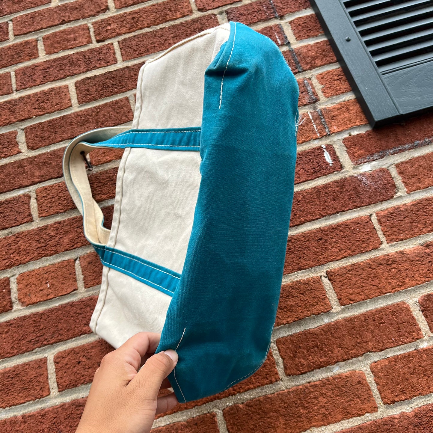 Vintage 90s L.L. Bean Boat and Tote Bag