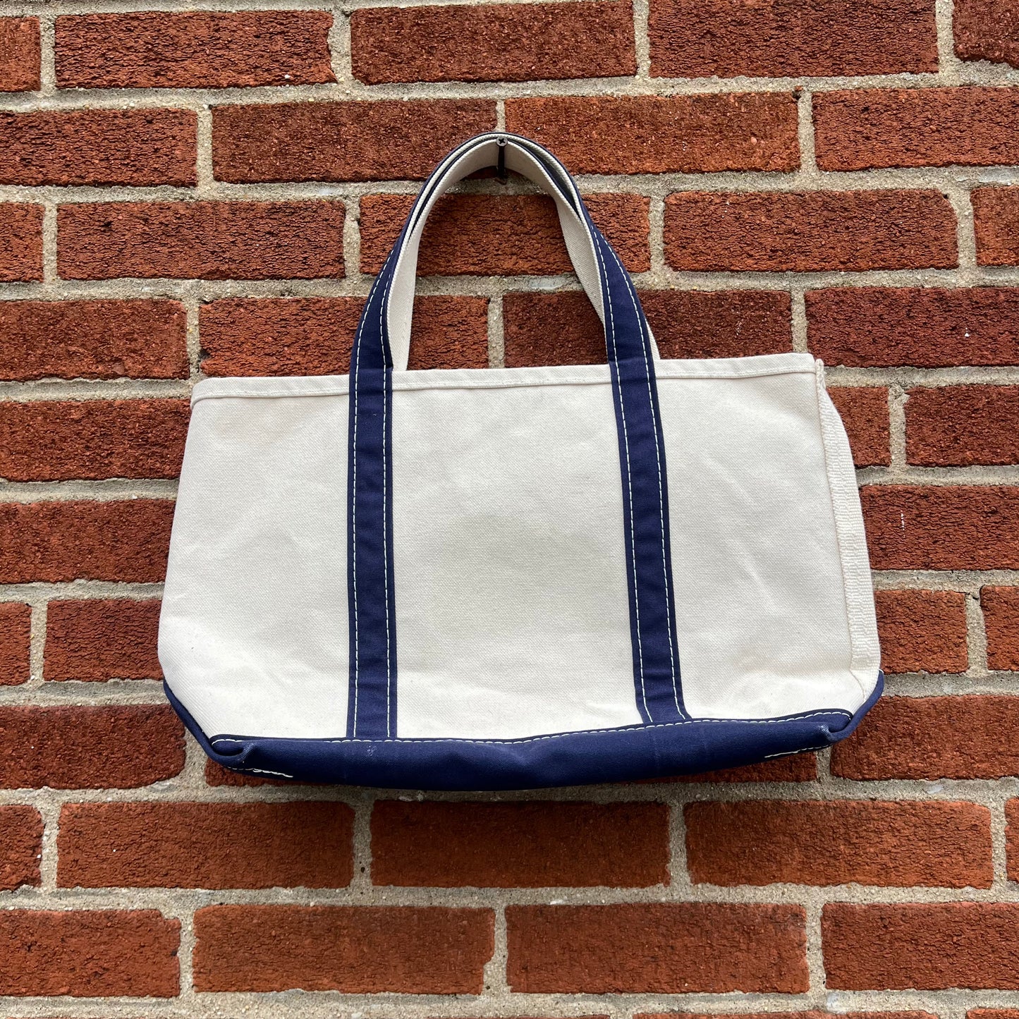 Vintage L.L. Bean Canvas Boat and Tote Bag