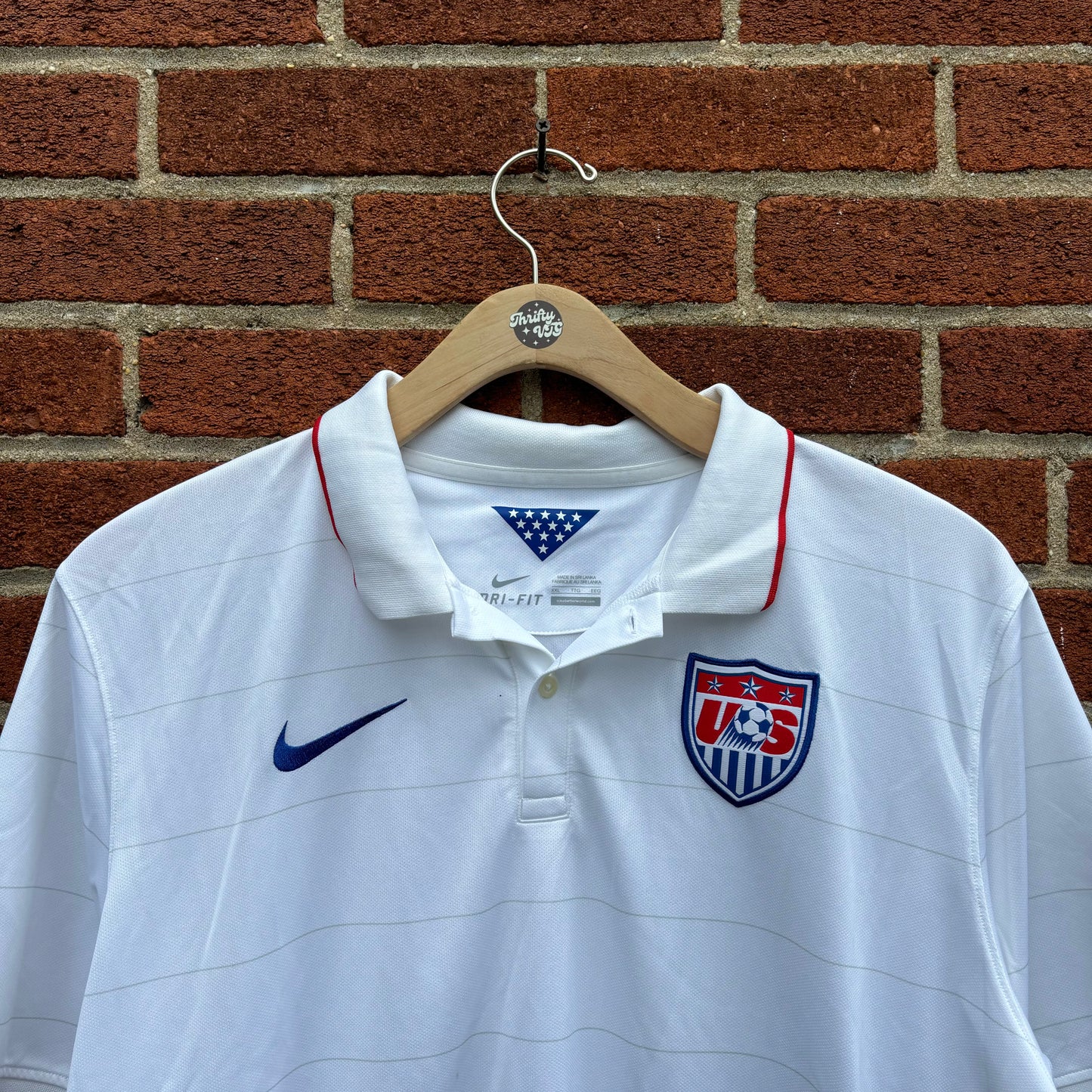 US Mens National Team White Nike Soccer Jersey
