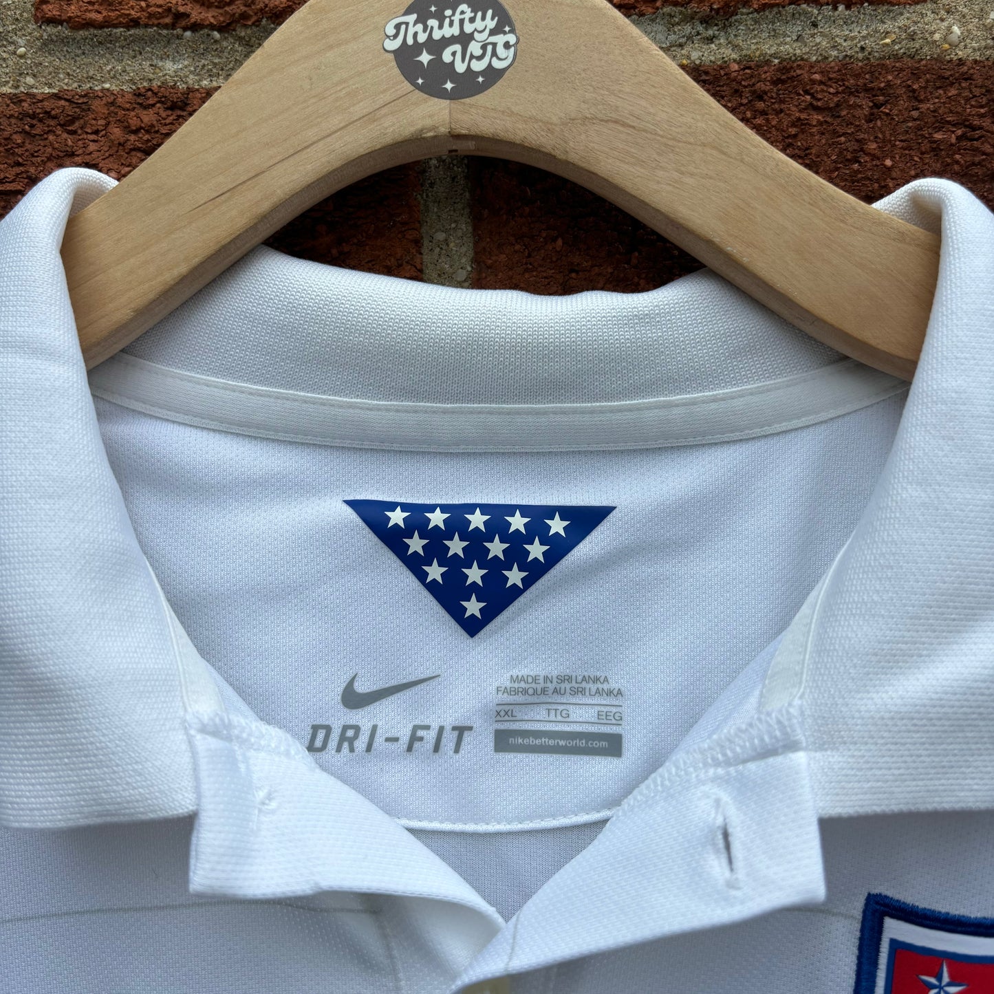 US Mens National Team White Nike Soccer Jersey