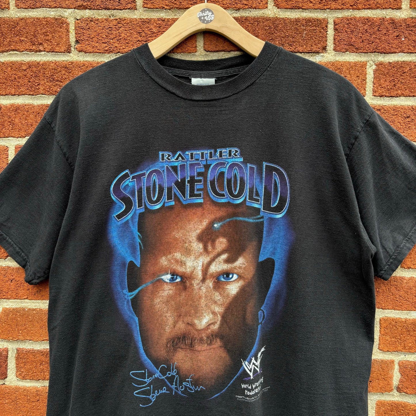 Vintage 90s Stone Cold Steve Austin Rattler Tee