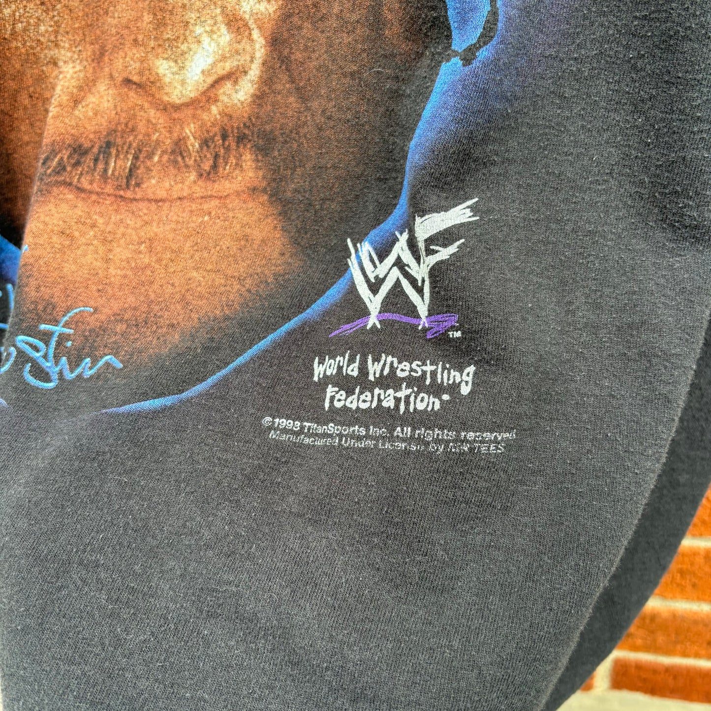 Vintage 90s Stone Cold Steve Austin Rattler Tee