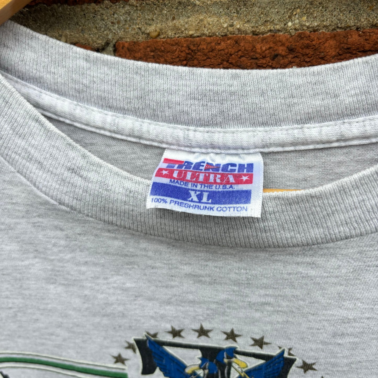 Vintage 90s Trenton Thunder Graphic Spellout Tee