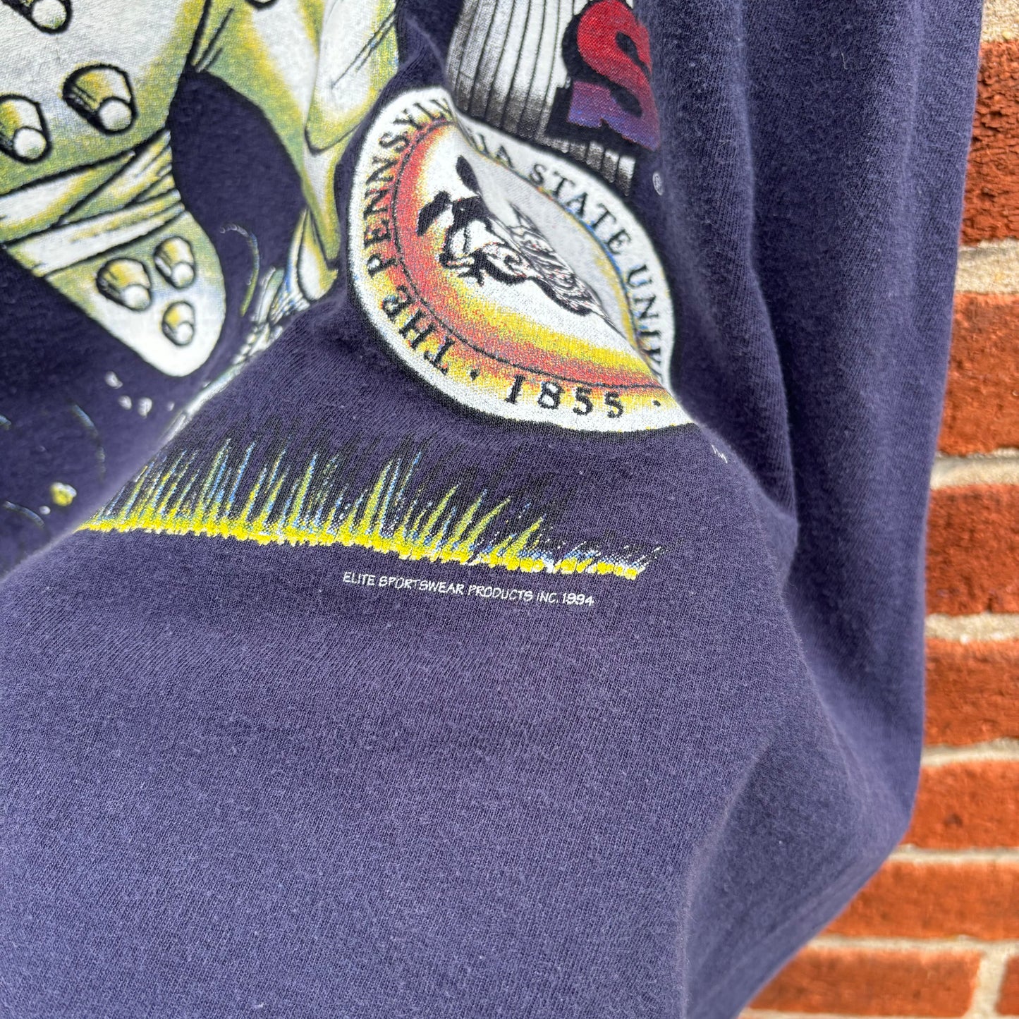 Vintage 90s Penn State Nittany Lions Mascot Graphic Tee