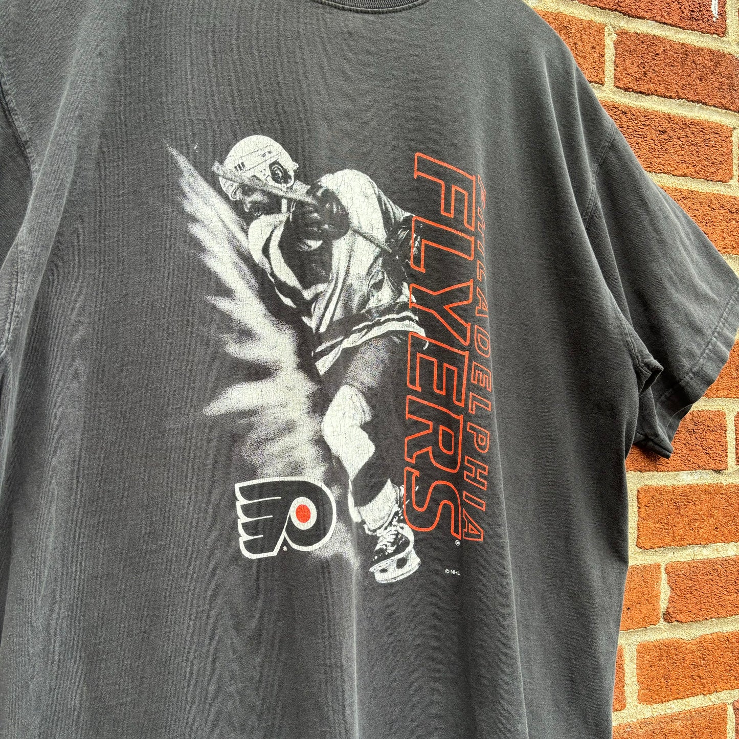Vintage Philadelphia Flyers Black Graphic Tee