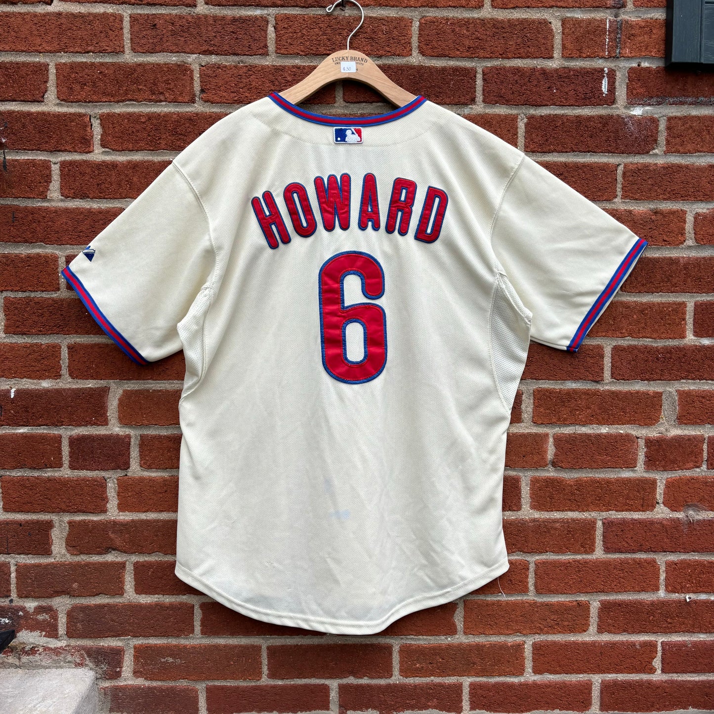 Vintage Philadelphia Phillies Ryan Howard Majestic Jersey