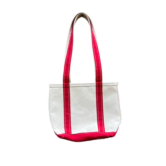 Vintage L.L. Bean Red Boat and Tote