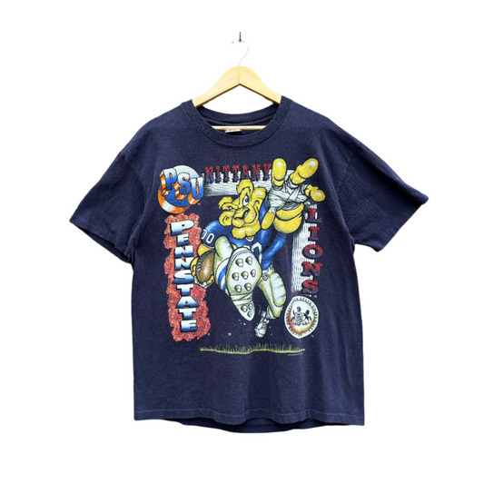 Vintage 90s Penn State Nittany Lions Mascot Graphic Tee