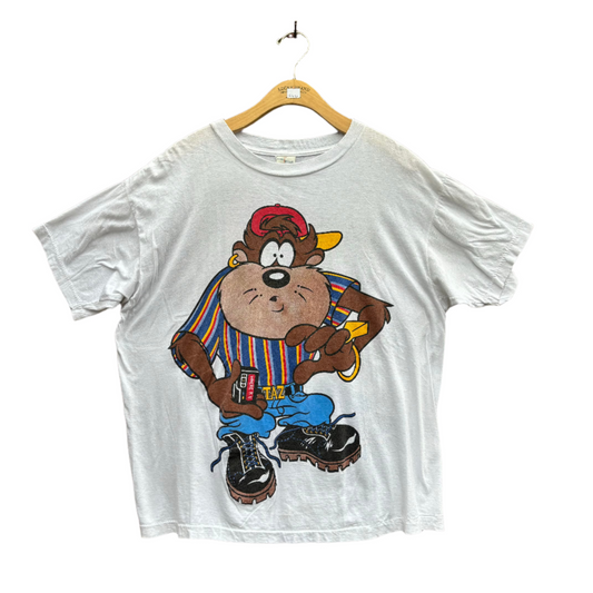 Vintage 90s Tasmanian Devil Double-sided Graphic Tee